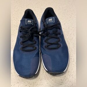 Nike Flex Control 4 Athletic Running Sneakers Size 9 Mens Midnight Navy Black